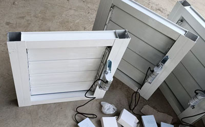 新型鋁合金百葉窗加（jiā）工