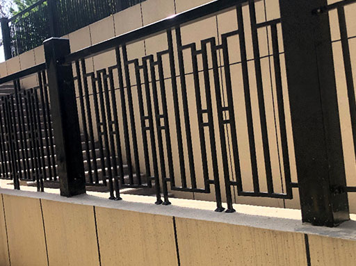 戶外院牆鋅鋼欄（lán）杆