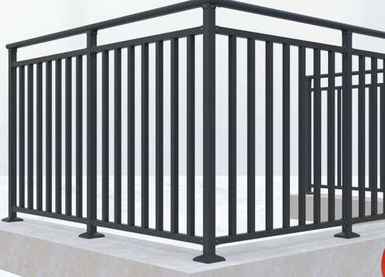 別墅陽台防護欄安裝